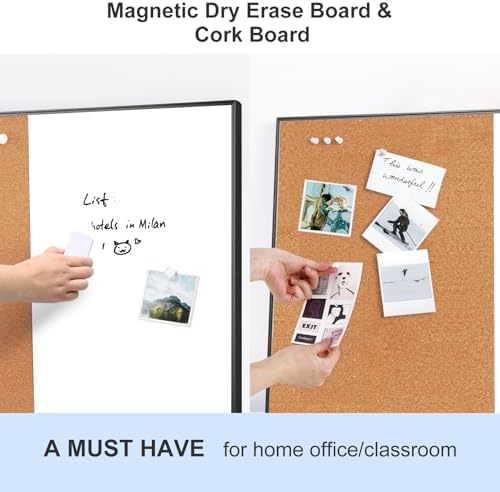ARCOBIS Cork Board White Board Combo - Image 2
