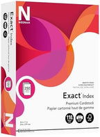 Neenah Exact 30% Recycled Extra-Heavyweight Index Card Stock, 8 1/2in. x 11in., 110 Lb, White, pk Of 250 Sheets, 40411 by Unknown