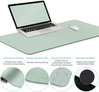 LIMKRIAN Sage Green Mouse Pad Set, XXL Desk Matt for Desktop Decor - Image 4
