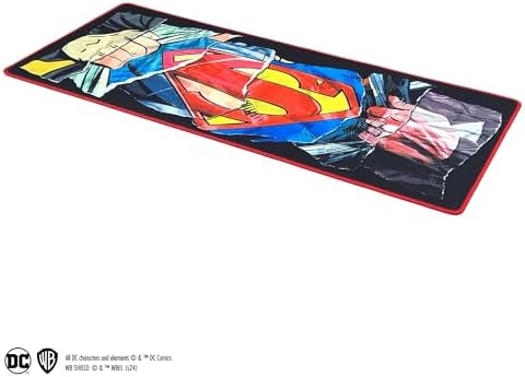 Subsonic DC Comics Superman XXL Mouse Pad 35x16 in Extra Large Mousepad - Image 5