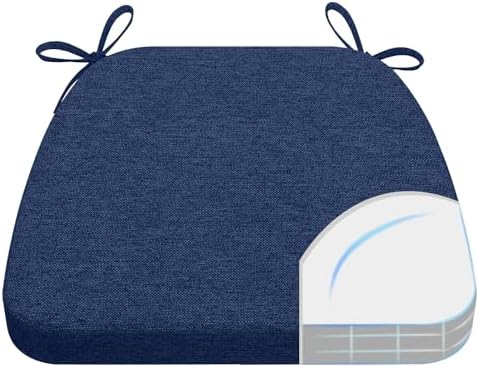 AAAAAcessories Chair Cushions for Dining Chairs, 17 x 16 x 2 in, Set of 1 by AAAAAcessories