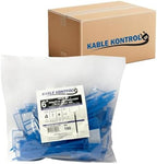 Kable Kontrol Write-On Flag Identification Zip Ties 6 Inch 5000 Pcs – Blue by KABLEKONTROL%C2%AE