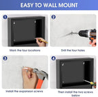 MaxGear Drop Box with Lock and Slot, Metal Suggestion Box, Wall Mounted - Image 4