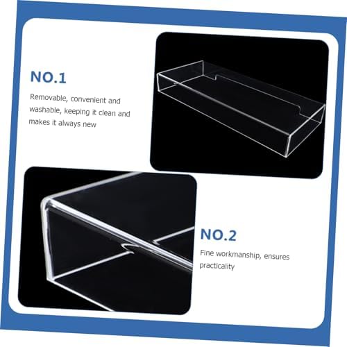 Cabilock Acrylic Keyboard Cover Large 19.3X8X2.4 Inch Waterproof Dustproof Keyboard Protection Cover for Desktop Computer Mechanical - Image 5