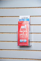 Clear-Ad - LHF-Z102 - Acrylic 2 Tier Trifold Brochure Display w/Z-Bar for Slatwall - Plastic Literature Holder for Flyers, Booklets, Bills, Mail, Letters, Cards, Pamphlets, Maps (Pack of 2) - Image 2
