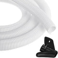 MECCANIXITY 1 1/4" 10ft Split Wire Loom Tubing w/Installation Tool White by MECCANIXITY