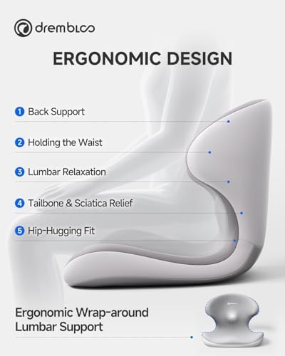 Seat Cushion for Office Chair, Ergonomic Seat Cushions for Long Sitting - Image 2