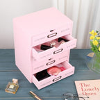 Small Wooden Drawers Wooden Box with Drawer, Pink 5 Wood Drawer - Image 4