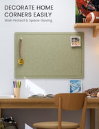 Fluxynara 35.4" x 23.6" Bulletin Board, Sage - Image 4