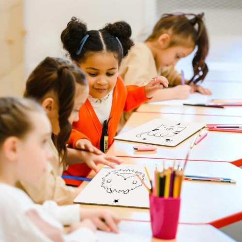 16 Pack 9"x12" Small White Board, Personal Whiteboard for Students, Dry Erase Boards Double-Sided Lapboard, White Boards Easy to Clean, Dry Erase Board for Kids Classroom - Image 2