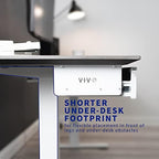 VIVO White 16 x 9 inch Under Desk Slide Out Drawer, DESK-AC03A-W - Image 5