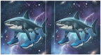 ALAZA Tralalero Tralala Meme Italian Brainrot Shark 2 3 Ring Binder 1.5 Inch Three Ring Office Binders w/clipboard & 3 Pockets, Hold 200 Sheets, 2 pcs - Image 2