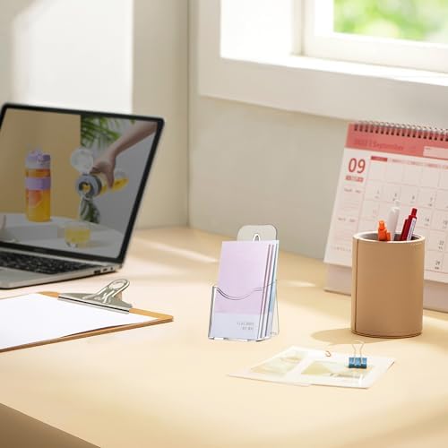 20 Pcs Acrylic Brochure Holder 4x7.9 Inch Brochure Display Stand - Image 5