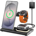 Wireless Charger for Samsung Charging Station, Foldable & Nightlight by Aresh