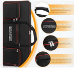 AKOZLIN 76 Key Keyboard Case, Soft Padded Keyboard Gig Bag, Piano Bag - Image 5