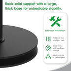Overhead Phone Stand for Desk, 2-Section Telescoping Tripod - Image 5