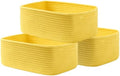 KALLAX Small Woven Storage Basket for Organizing, 13.5x9.5x5 inches, 3 Pack by KALLAX