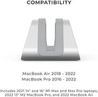 HumanCentric Vertical Laptop Stand Compatible with MacBook Pro & Air - Image 4