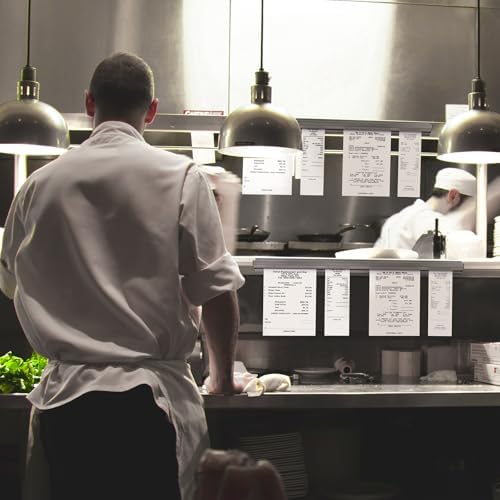 Restaurant Ticket Rack - 16/18/24/28/30" Ticket Check Rack - Commercial Kitchen, Cafes, Pubs, Bars (2 Pcs, 30 Inch) - Image 2