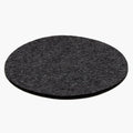 Graf Lantz - Trivets for Hot Dishes - Heat Resistant 100% Merino Wool - Hot Pads for Kitchen, Countertops, Tables, Sizzling Dishes, Pots & Pans - Home Decor, Kitchen Accessories - 12", Charcoal by GrafLantz