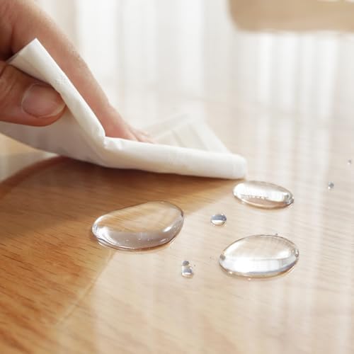 LovePads Clear Table Cover Protector 24 x 40 Inch, 2mm Thick Plastic Mat - Image 7