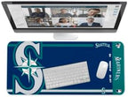 SOAR MLB Official Established Primary Logo Wordmark Home Office Desk Pad Mouse Pad Mat 35" x 16" (Seattle Mariners, Seattle Mariners) by OuterstuffFIFAWorldCup
