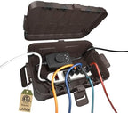 Flemoon Large Outdoor Electrical Box, IP54 Waterproof Extension Cord Cover by FLEMOON