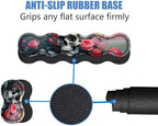 4 in 1 Ergonomic Memory Foam Mouse Pad Wrist Rest Set, Large XXL Gaming Desk Pad + Keyboard Wrist Rest + Mouse Wrist Cushion + Coaster for Home Office Study Gaming, Skull Roses - Image 4