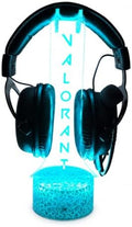 Personalized LED Headphone Stand, Custom Gamertag Headset Holder with Name, RGB Gamer Light Sign, Streamer Headphone Stand, Gaming Desk Accessory, Gamer Room Decor Gift by SAFESYZ