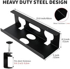 Under Desk Cable Management Tray, Heavy Duty Cord Organizer Clamp Mount - Image 3