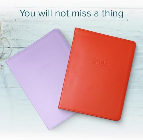 Harbor Weekly Journal Notebook Planner 2027 Cambridge Red - Image 4