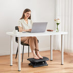 HUANUO Adjustable Foot Rest for Under Desk with Massage Surface and Tilt - Image 2