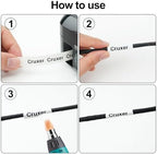 10 Pack Compatible with P-Touch HSe-231 11.7mm 0.46'' Heat Shrink Tube - Image 6
