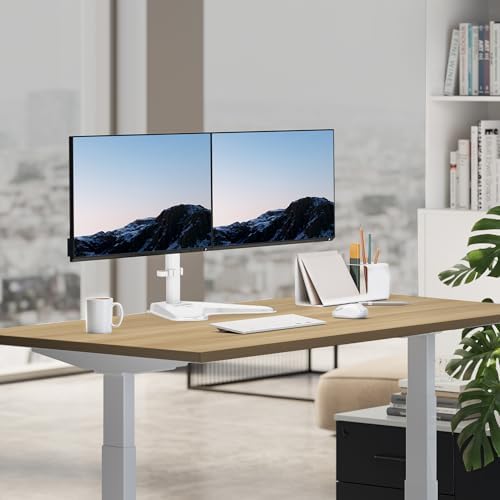 Mount-It! Dual Monitor Desk Stand Mount for 2 Screens VESA 75x75 & 100x100 - Image 2