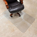 2Pack Crystal Clear 1/5" Thick 54" x 32" Heavy Duty Hard Chair Mat, Can be Used on Carpet or Hard Floor by MuArts