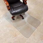2Pack Crystal Clear 1/5" Thick 54" x 32" Heavy Duty Hard Chair Mat, Can be Used on Carpet or Hard Floor by MuArts