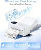 TATTMUSE Bluetooth Thermal Shipping Label Wireless 4x6 Label Printer - Image 6