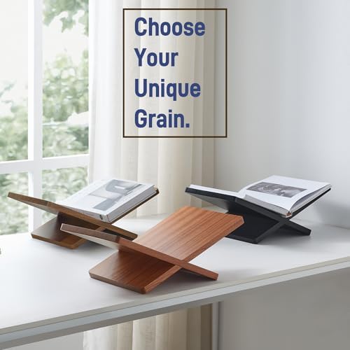 Solid Wooden Book Stand 16" x 9.5" x 6" Extra Large Display Stand - Image 6