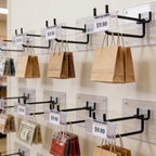 Polmart Heavy Duty 6" Pegboard Double-Bar Hooks (6-inch, 50-Pack) - Image 4