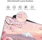 Gaming Mouse Pad 24x48 Desk Mat Large Mousepad Cherry Blossom Desk Pad Giant Full Mouse Mat XXXL Computer Mat for Protector Desktop Wireless - Image 5