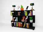 Mini Bookshelf Display Compatible with ZURU Mini Brands Book - Black - Image 2