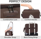 BALEINE Fireproof Document Box with Lock, Waterproof Fire Safe File Bag - Image 4
