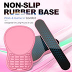 Ergonomic Keyboard Wrist Rest and Mouse Pad Wrist Support Set, Pink - Image 5
