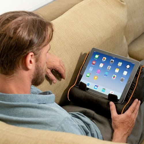 Thinking Gifts Tablet & Book Stand - Soft Book Couch Black - Image 2