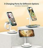 XooFly 3 in 1 Magnetic Wireless Charging Station for Apple Devices,15W - Image 4