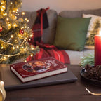 3 Pcs Christmas Decorative Books Holiday Vintage Paper Notebook - Image 6
