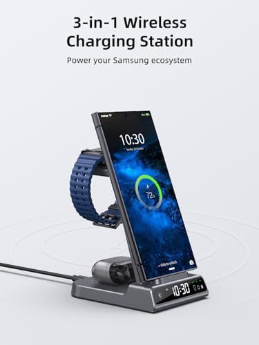 Wireless Charger for Samsung, Android Charger for Samsung Galaxy S25 Ultra - Image 3