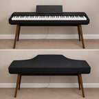 88 Key Keyboard Cover for Kawai ES520 2020-2026, Stretchy Dust Cover with Adjustable Cord for Digital Piano, Electric Keyboard, Studio and Daily Practice - Image 6