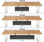 Heavy Duty No Drill Under Desk Cable Management Tray 28 inch - Image 6