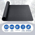Drydiet 1 Pcs 24 x 48'' Work Bench Mat Top, Thick 63mil, Black - Image 4